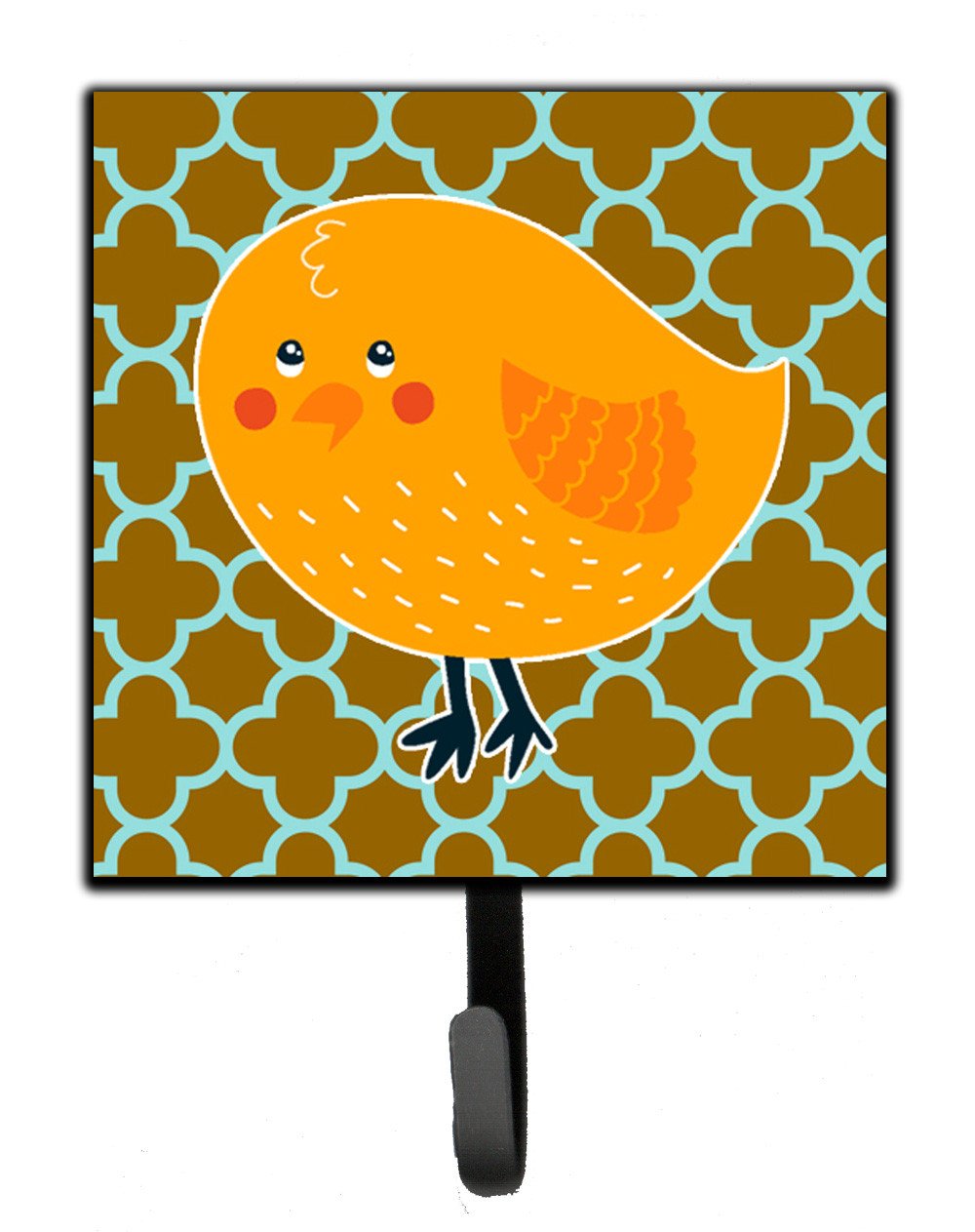 Bird on Quatrfoil Leash or Key Holder Wall Hooks, Key Hooks Holder, Coat Rack Wall Mount, Coat Hooks, Hooks for Hanging Keys, Towels, Aprons, Leashes