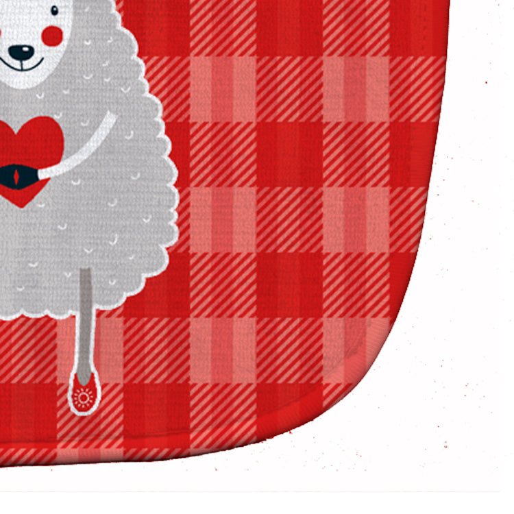 Lamb Love Baby Bib Easy-Clean Baby Bib Baby Feeding Accessory Baby Mealtime Essential, 10 x 13, Multicolor