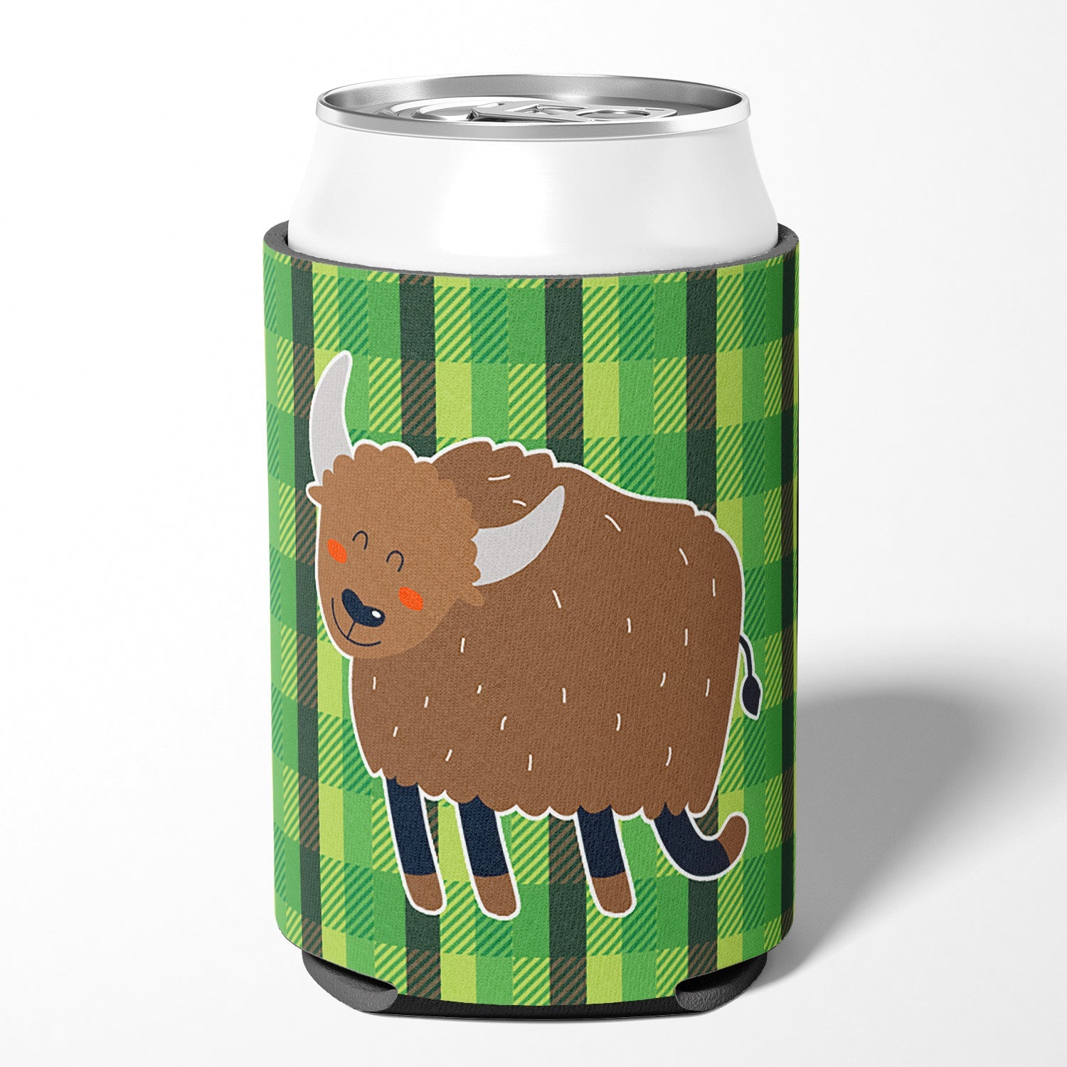 Bull Can or Bottle Hugger Cooler Sleeve for Standard 12 oz Cans, Insulated Foam Beer & Soda Can Hugger Reusable