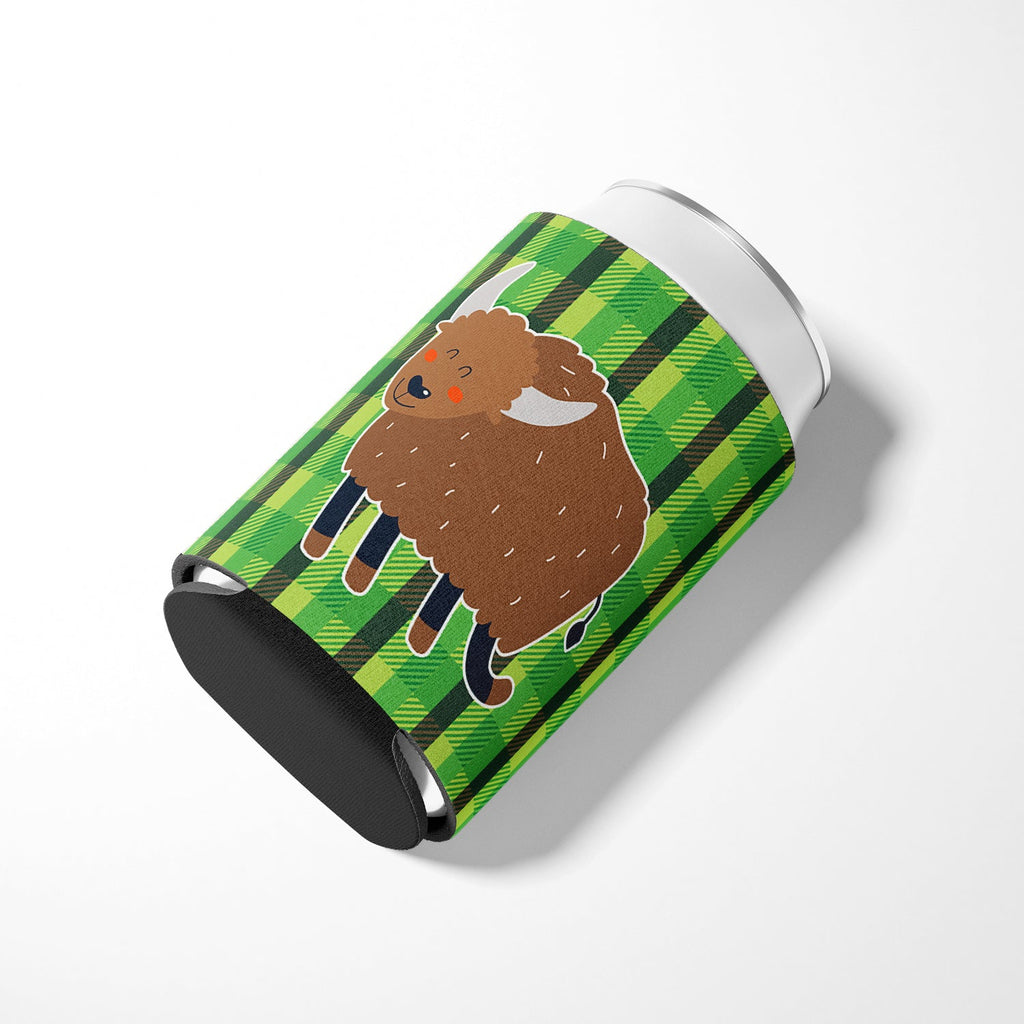 Bull Can or Bottle Hugger Cooler Sleeve for Standard 12 oz Cans, Insulated Foam Beer & Soda Can Hugger Reusable