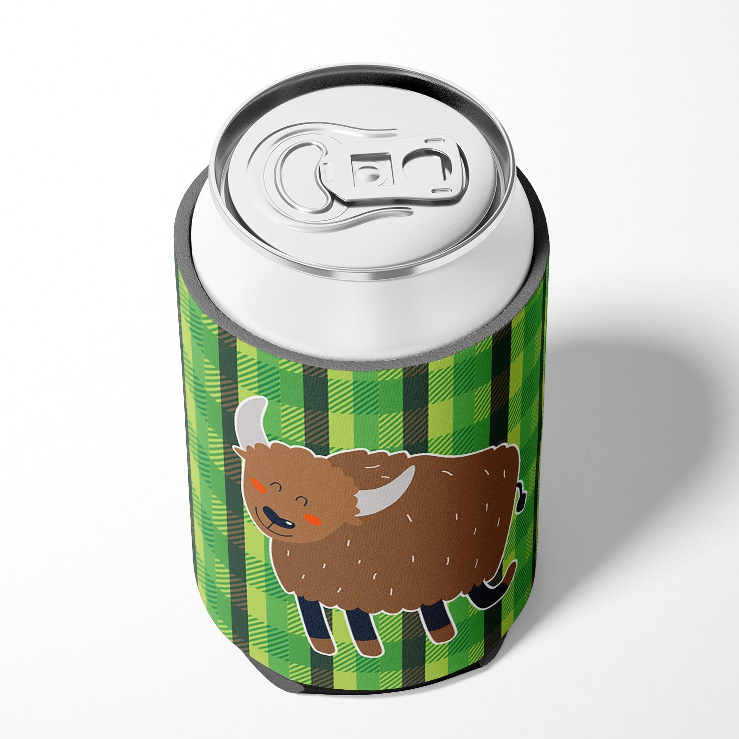 Bull Can or Bottle Hugger Cooler Sleeve for Standard 12 oz Cans, Insulated Foam Beer & Soda Can Hugger Reusable