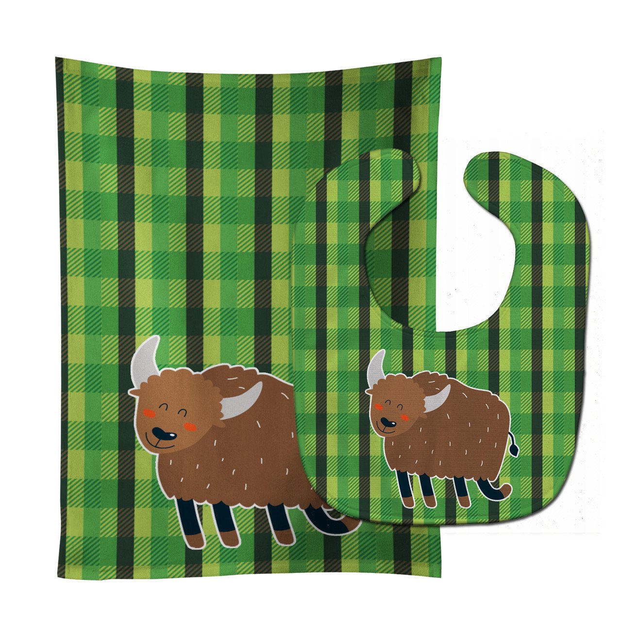 Bull Baby Bib & Burp Cloth Easy-Clean Baby Bib Baby Feeding Accessory Baby Mealtime Essential