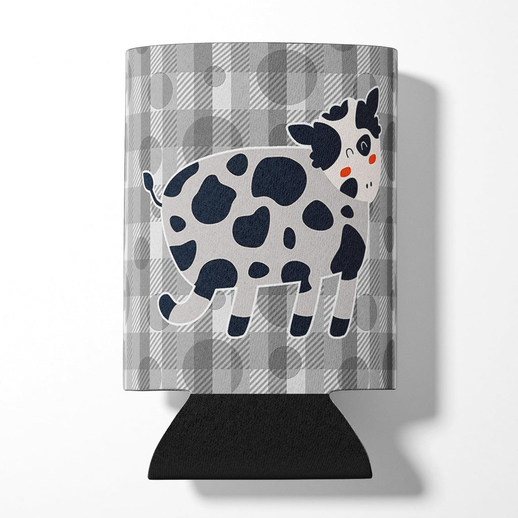 Cow Can or Bottle Hugger Cooler Sleeve for Standard 12 oz Cans, Insulated Foam Beer & Soda Can Hugger Reusable