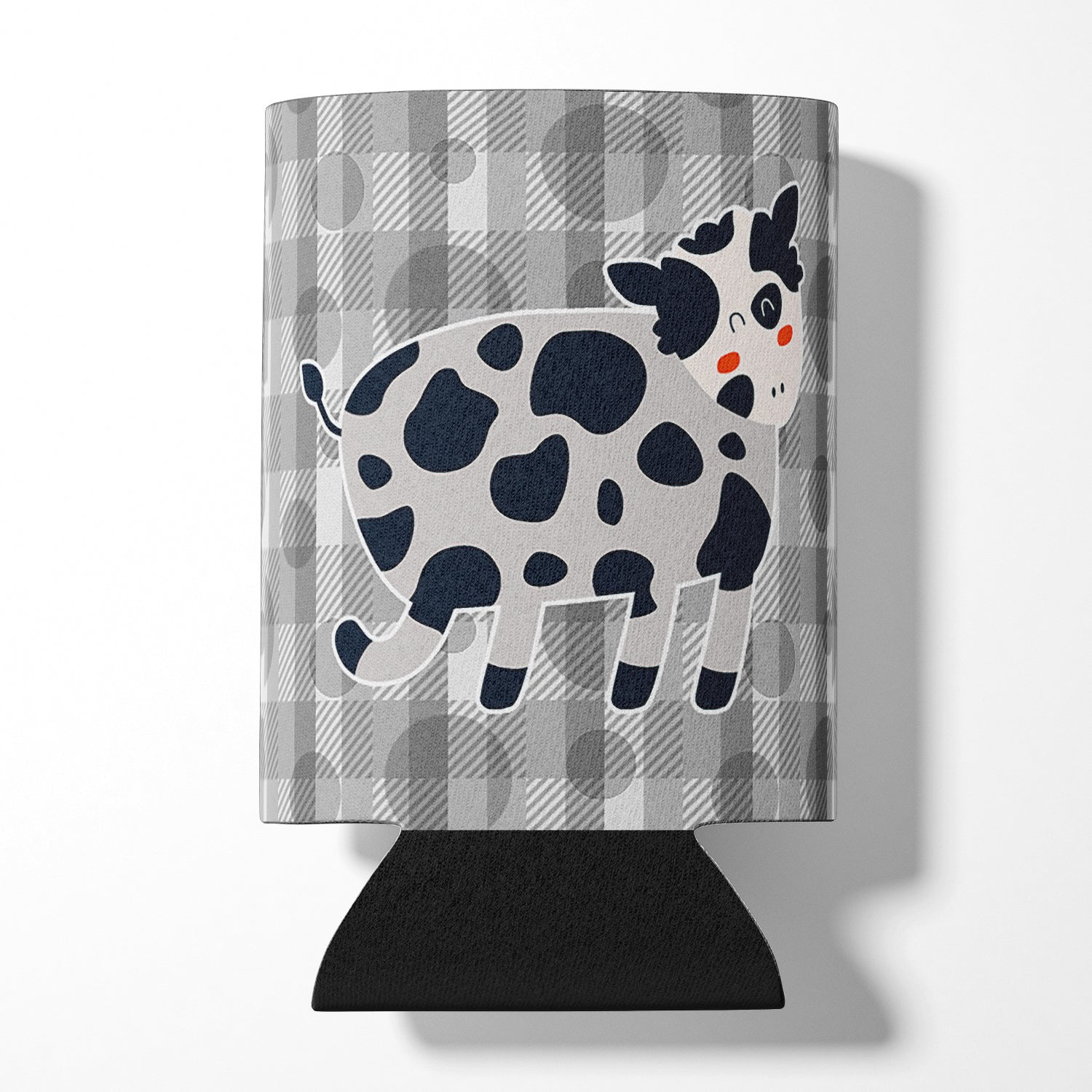Cow Can or Bottle Hugger Cooler Sleeve for Standard 12 oz Cans, Insulated Foam Beer & Soda Can Hugger Reusable