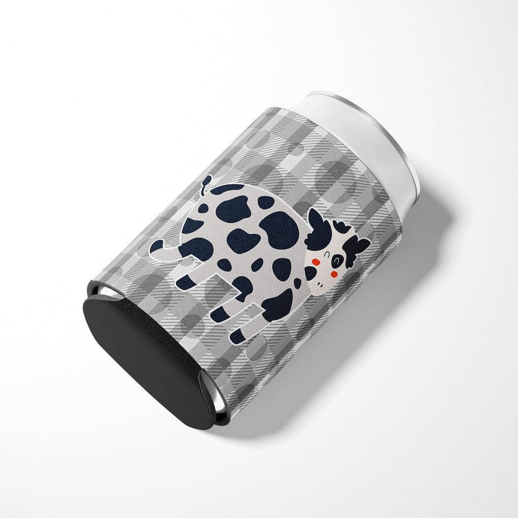Cow Can or Bottle Hugger Cooler Sleeve for Standard 12 oz Cans, Insulated Foam Beer & Soda Can Hugger Reusable