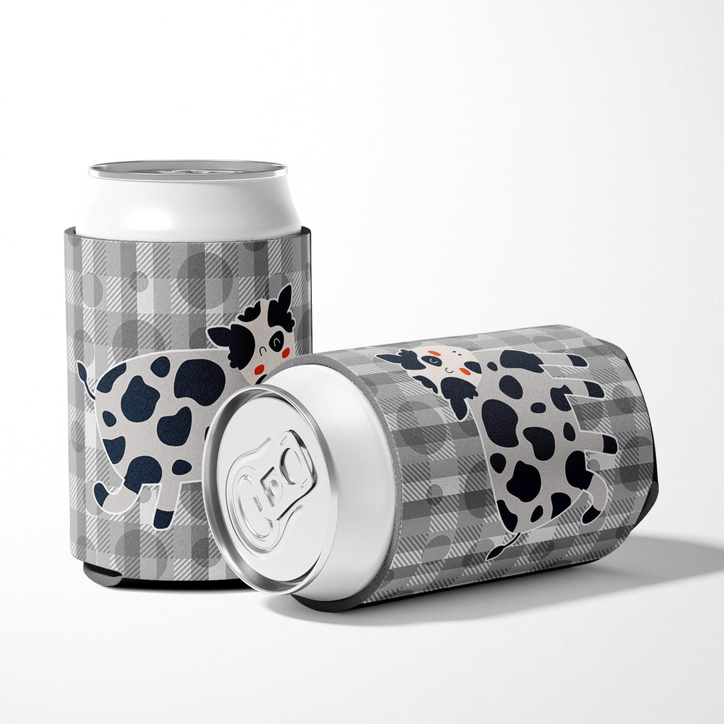 Cow Can or Bottle Hugger Cooler Sleeve for Standard 12 oz Cans, Insulated Foam Beer & Soda Can Hugger Reusable