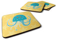 Jellyfish Foam Coasters Set of 4 Cup Coasters for Indoor Outdoor, Tabletop Protection, Anti Slip, Mouse pad Material