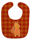 Fox Baby Bib Easy-Clean Baby Bib Baby Feeding Accessory Baby Mealtime Essential, 10 x 13, Multicolor