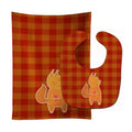 Fox Baby Bib & Burp Cloth Easy-Clean Baby Bib Baby Feeding Accessory Baby Mealtime Essential