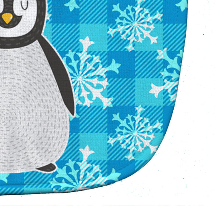 Penguin Baby Bib Easy-Clean Baby Bib Baby Feeding Accessory Baby Mealtime Essential, 10 x 13, Multicolor