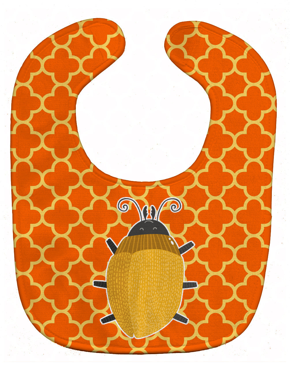 Beetle Baby Bib Easy-Clean Baby Bib Baby Feeding Accessory Baby Mealtime Essential, 10 x 13, Multicolor