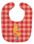 Chicken Baby Bib Easy-Clean Baby Bib Baby Feeding Accessory Baby Mealtime Essential, 10 x 13, Multicolor