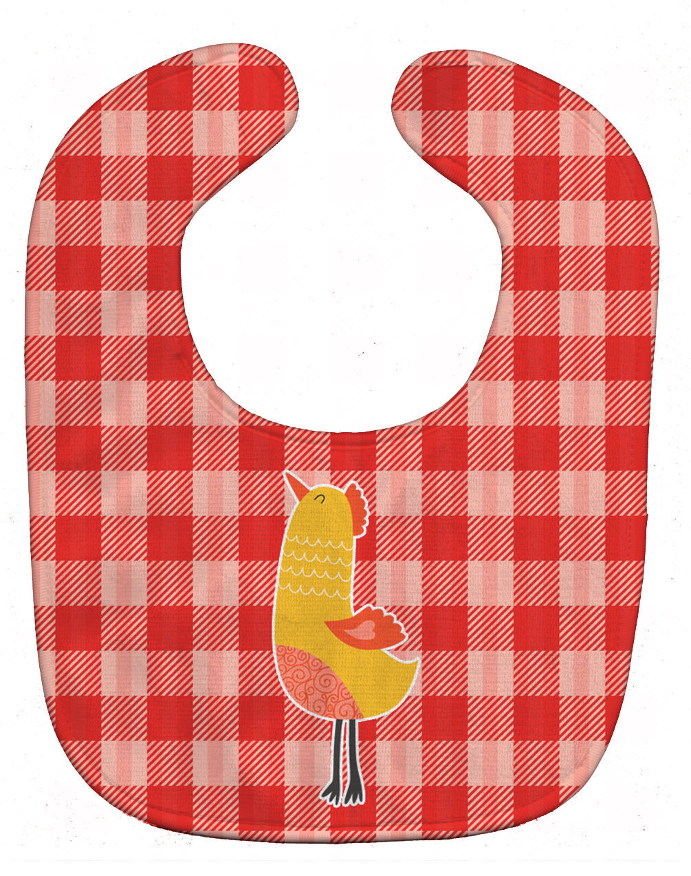 Chicken Baby Bib Easy-Clean Baby Bib Baby Feeding Accessory Baby Mealtime Essential, 10 x 13, Multicolor
