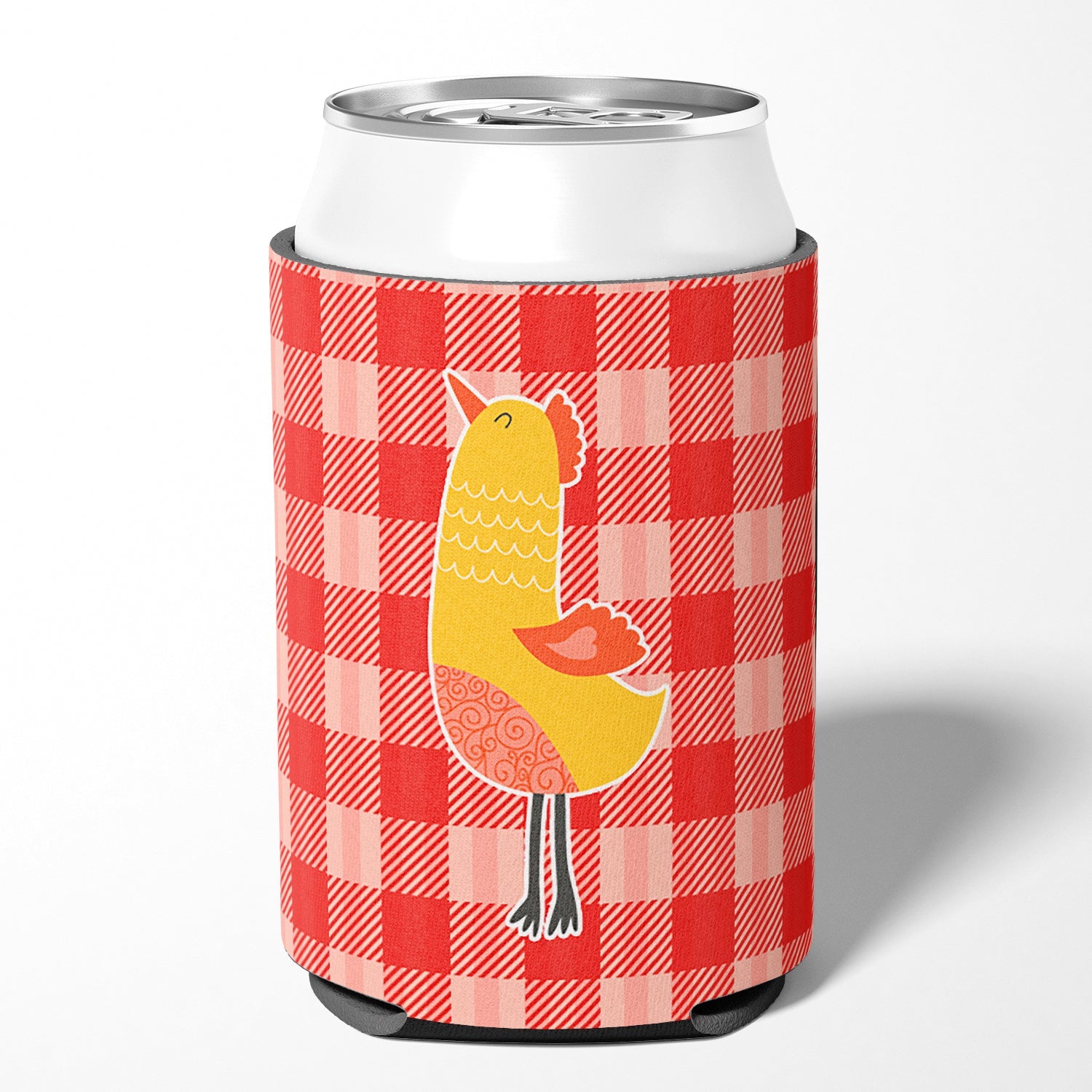 Chicken Can or Bottle Hugger Cooler Sleeve for Standard 12 oz Cans, Insulated Foam Beer & Soda Can Hugger Reusable