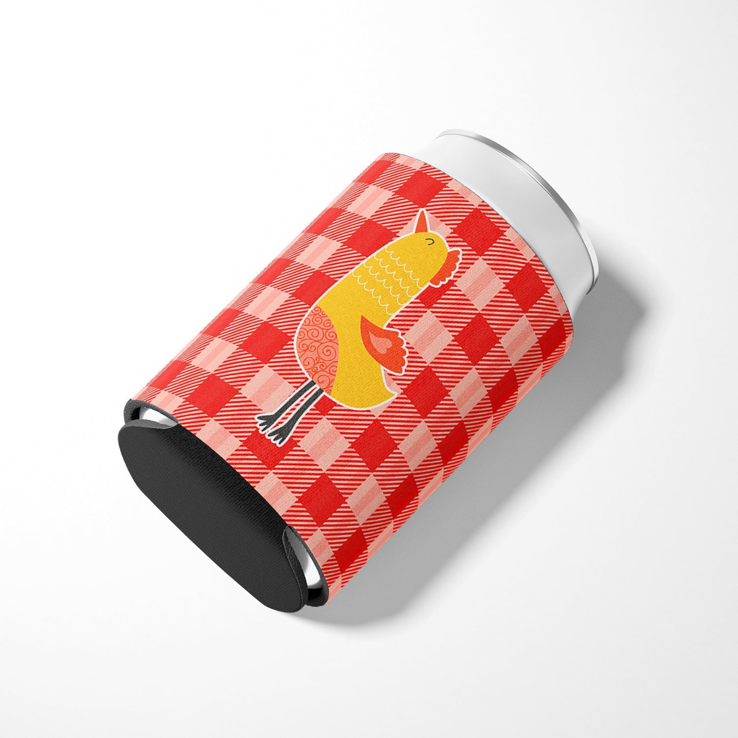 Chicken Can or Bottle Hugger Cooler Sleeve for Standard 12 oz Cans, Insulated Foam Beer & Soda Can Hugger Reusable