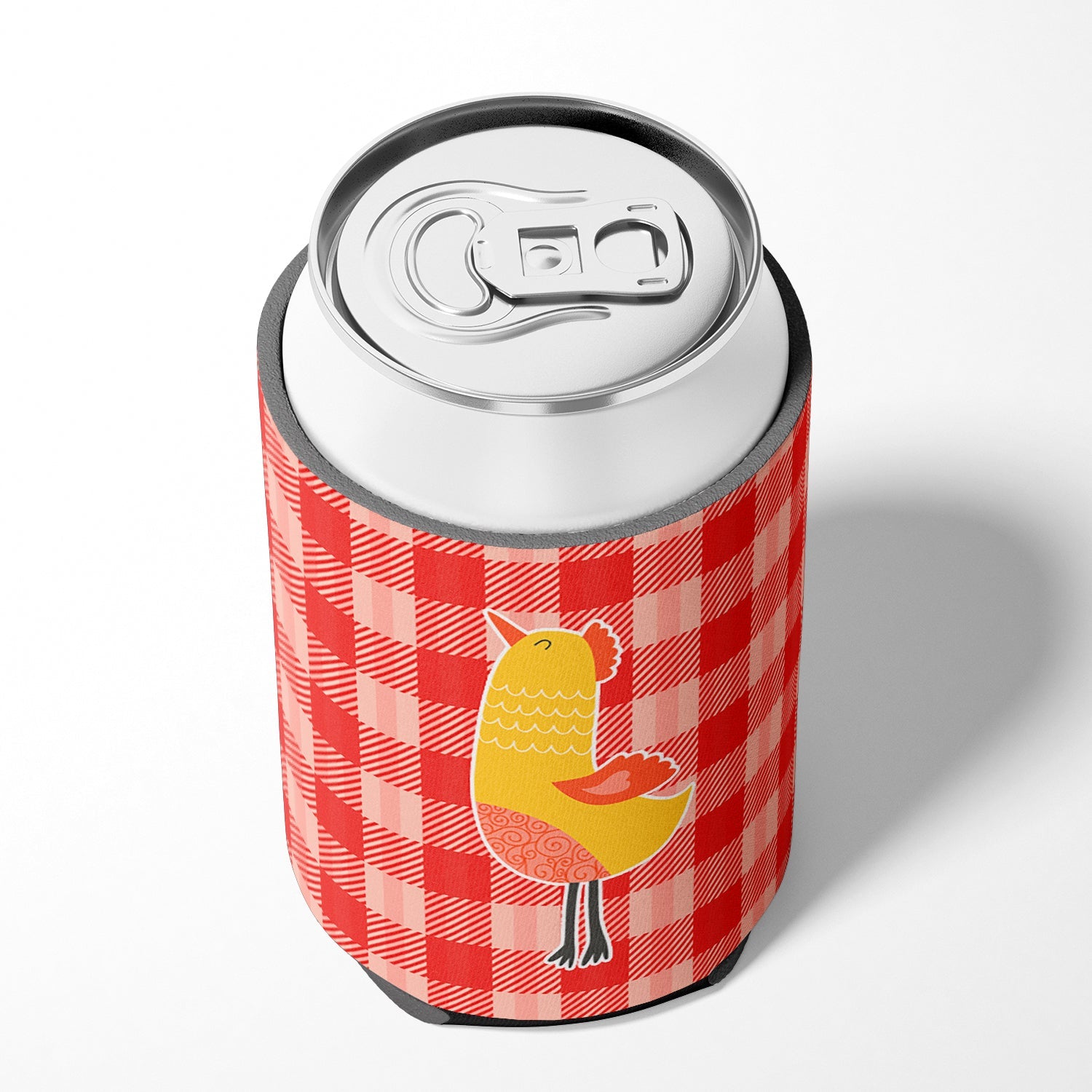 Chicken Can or Bottle Hugger Cooler Sleeve for Standard 12 oz Cans, Insulated Foam Beer & Soda Can Hugger Reusable