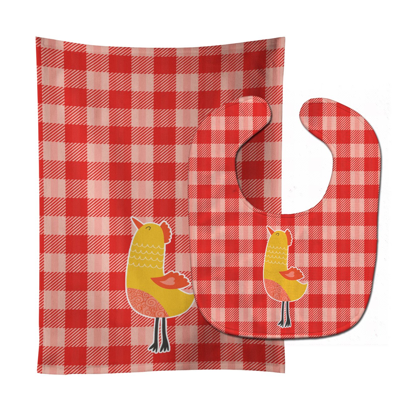 Chicken Baby Bib & Burp Cloth Easy-Clean Baby Bib Baby Feeding Accessory Baby Mealtime Essential