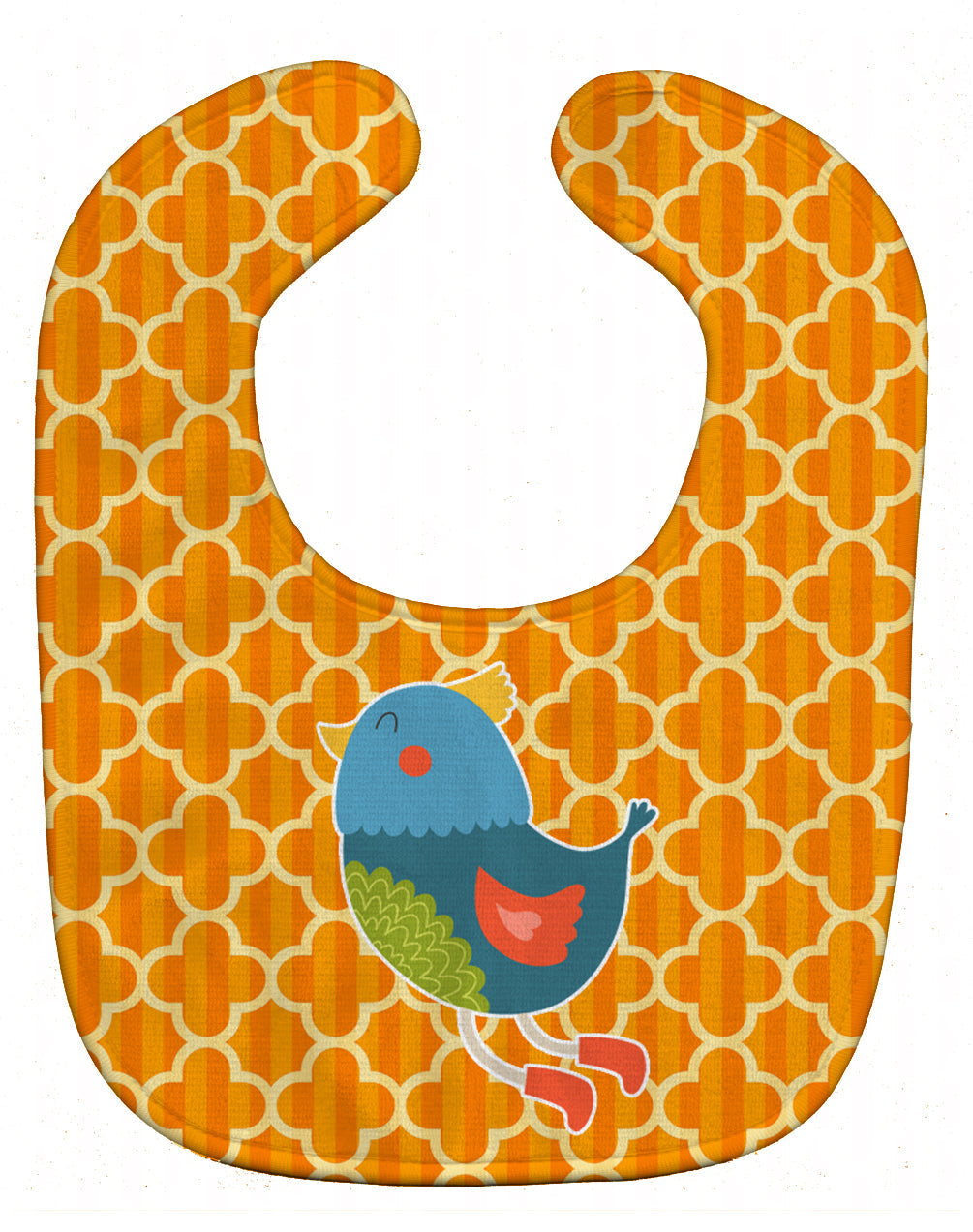 Bird Baby Bib Easy-Clean Baby Bib Baby Feeding Accessory Baby Mealtime Essential, 10 x 13, Multicolor