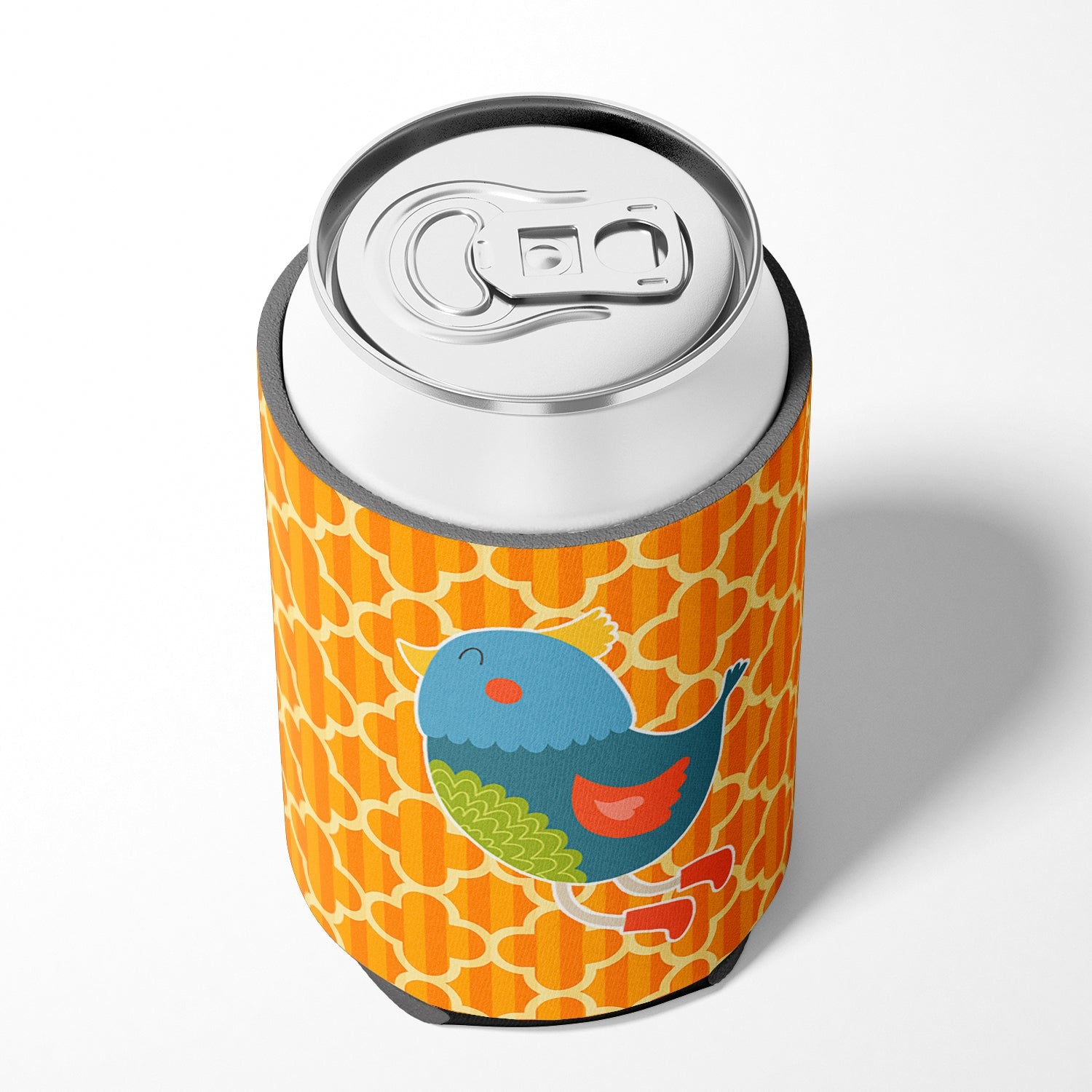 Bird Can or Bottle Hugger Cooler Sleeve for Standard 12 oz Cans, Insulated Foam Beer & Soda Can Hugger Reusable