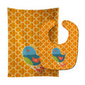 Bird Baby Bib & Burp Cloth Easy-Clean Baby Bib Baby Feeding Accessory Baby Mealtime Essential