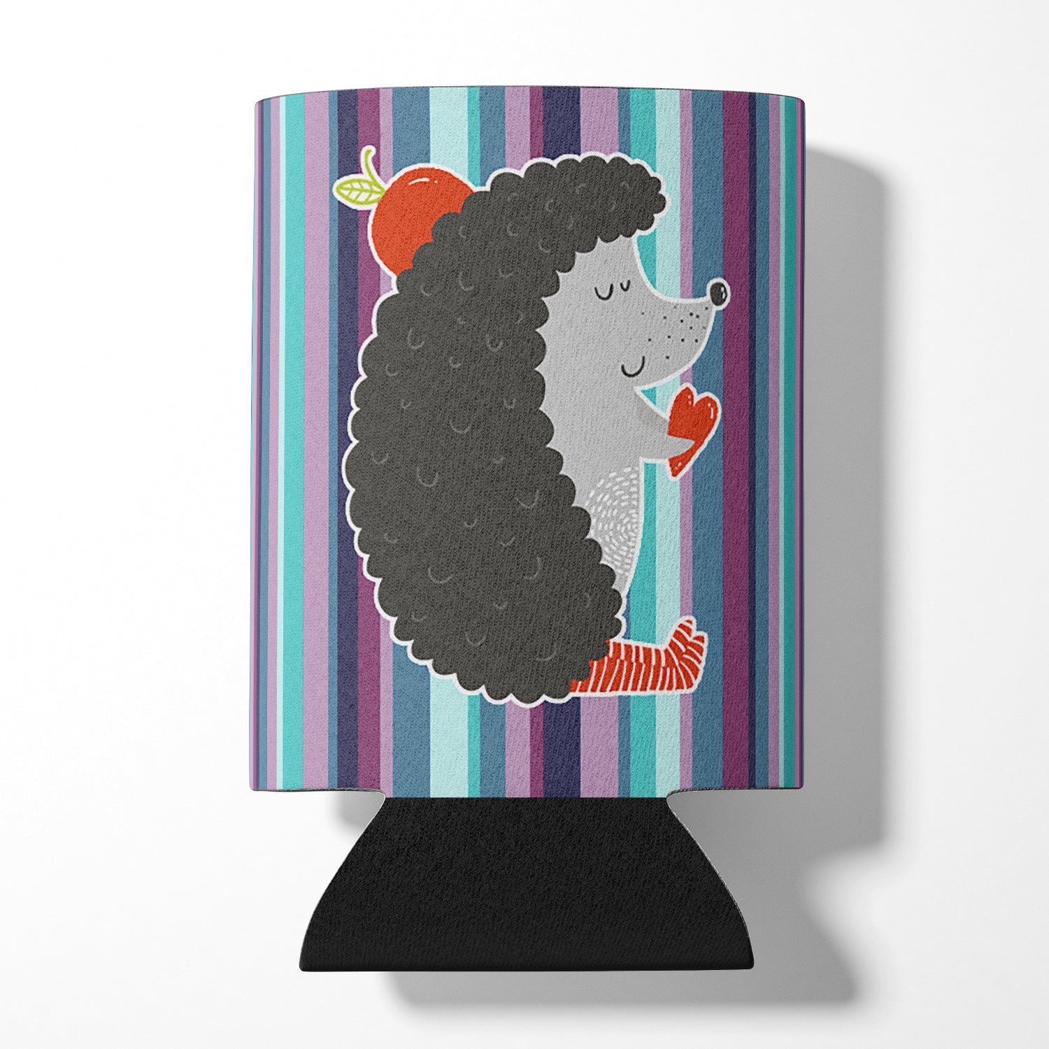 Hedgehog Can or Bottle Hugger Cooler Sleeve for Standard 12 oz Cans, Insulated Foam Beer & Soda Can Hugger Reusable