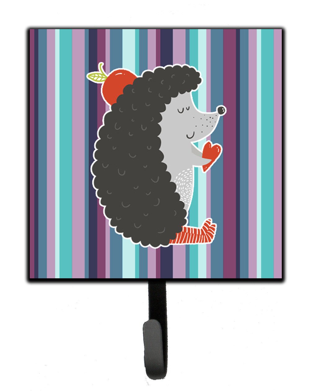 Hedgehog Leash or Key Holder Wall Hooks, Key Hooks Holder, Coat Rack Wall Mount, Coat Hooks, Hooks for Hanging Keys, Towels, Aprons, Leashes