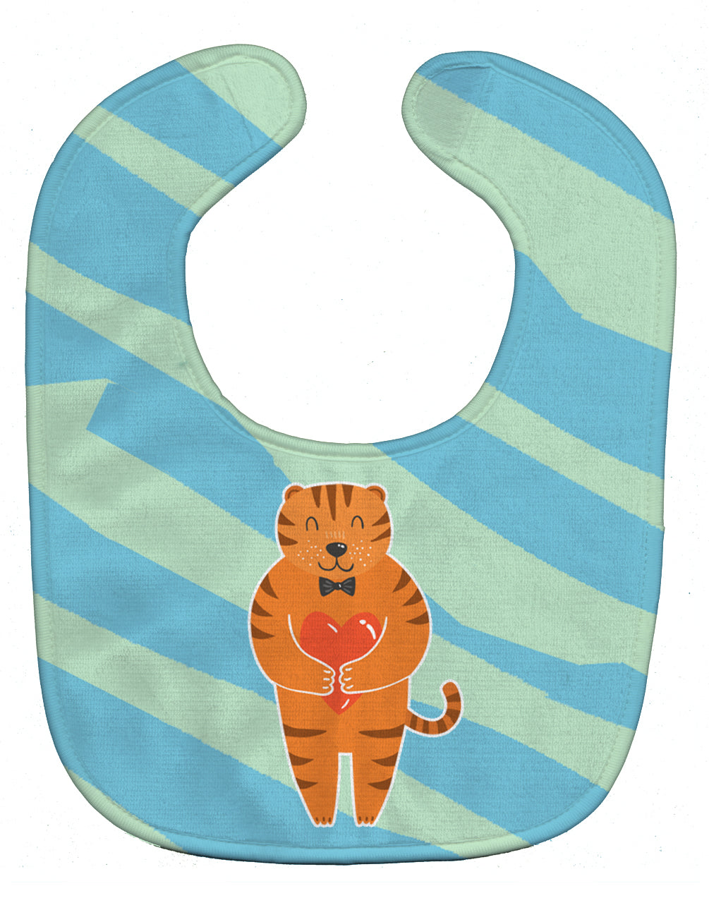 Tiger Baby Bib Easy-Clean Baby Bib Baby Feeding Accessory Baby Mealtime Essential, 10 x 13, Multicolor