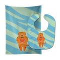 Tiger Baby Bib & Burp Cloth Easy-Clean Baby Bib Baby Feeding Accessory Baby Mealtime Essential