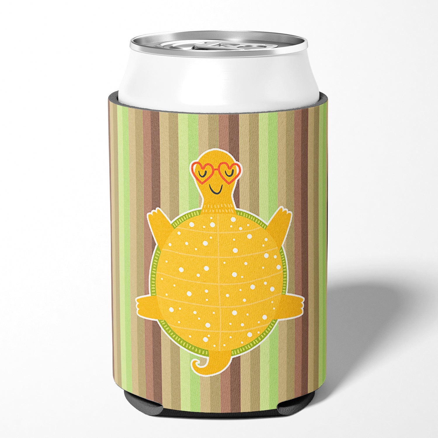 Turtle Can or Bottle Hugger Cooler Sleeve for Standard 12 oz Cans, Insulated Foam Beer & Soda Can Hugger Reusable