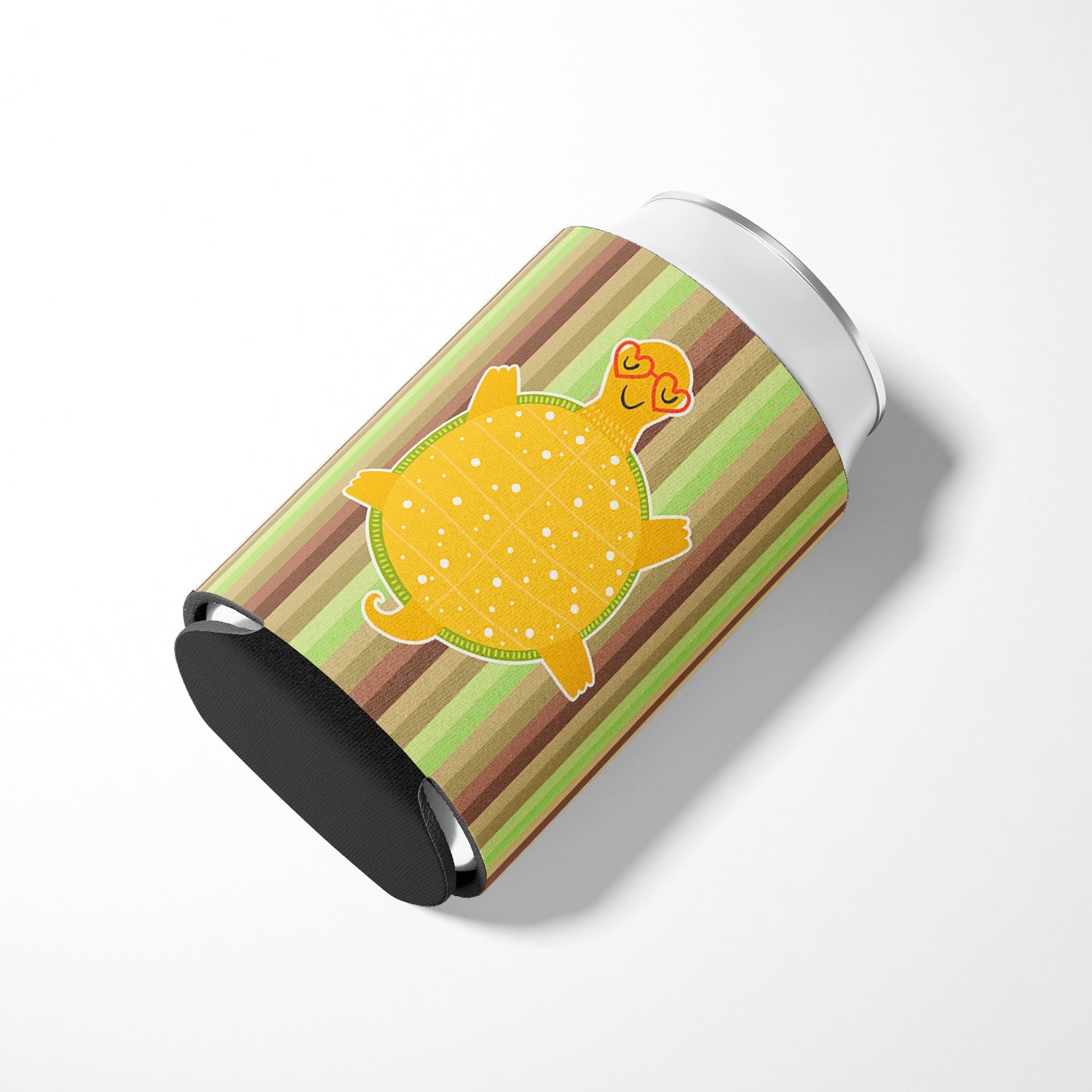 Turtle Can or Bottle Hugger Cooler Sleeve for Standard 12 oz Cans, Insulated Foam Beer & Soda Can Hugger Reusable