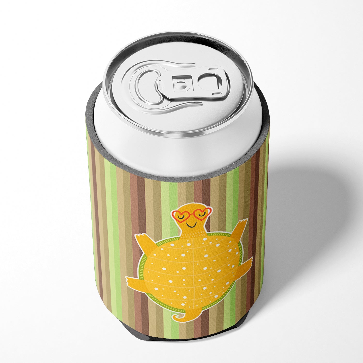 Turtle Can or Bottle Hugger Cooler Sleeve for Standard 12 oz Cans, Insulated Foam Beer & Soda Can Hugger Reusable