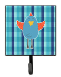 Blue Chicken Leash or Key Holder Wall Hooks, Key Hooks Holder, Coat Rack Wall Mount, Coat Hooks, Hooks for Hanging Keys, Towels, Aprons, Leashes