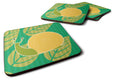 Snail Foam Coasters Set of 4 Cup Coasters for Indoor Outdoor, Tabletop Protection, Anti Slip, Mouse pad Material