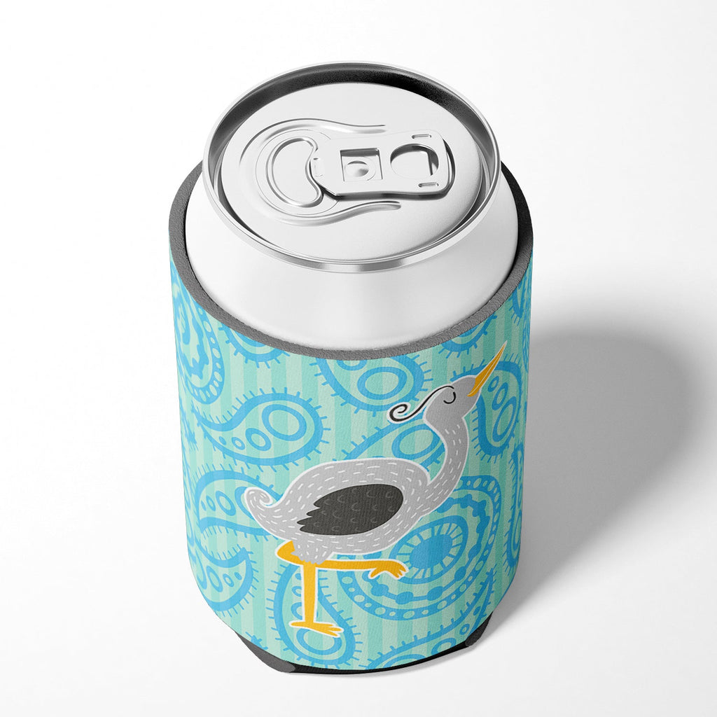 Ostrich Can or Bottle Hugger Cooler Sleeve for Standard 12 oz Cans, Insulated Foam Beer & Soda Can Hugger Reusable