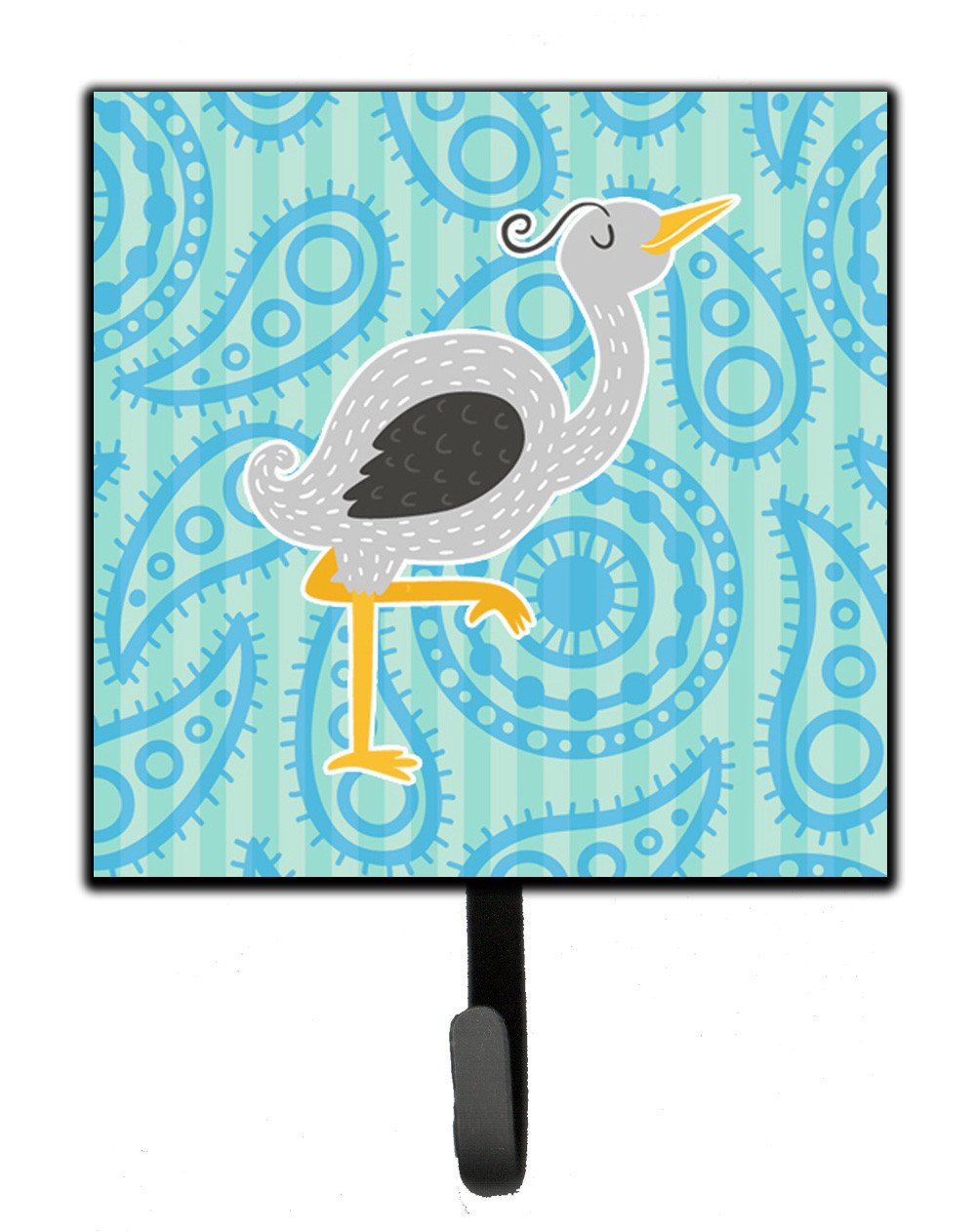 Ostrich Leash or Key Holder Wall Hooks, Key Hooks Holder, Coat Rack Wall Mount, Coat Hooks, Hooks for Hanging Keys, Towels, Aprons, Leashes