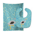 Ostrich Baby Bib & Burp Cloth Easy-Clean Baby Bib Baby Feeding Accessory Baby Mealtime Essential