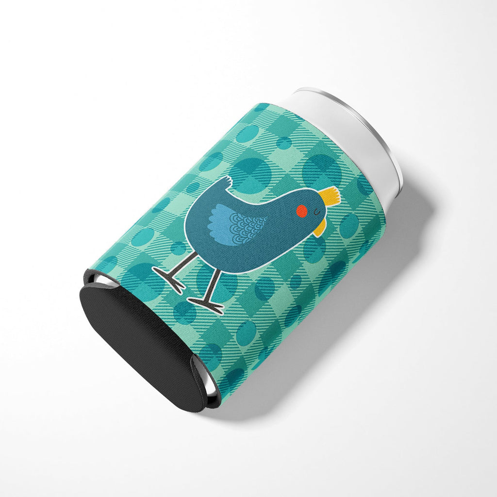 Polkadot Chicken Can or Bottle Hugger Cooler Sleeve for Standard 12 oz Cans, Insulated Foam Beer & Soda Can Hugger Reusable