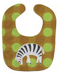 Zebra Baby Bib Easy-Clean Baby Bib Baby Feeding Accessory Baby Mealtime Essential, 10 x 13, Multicolor