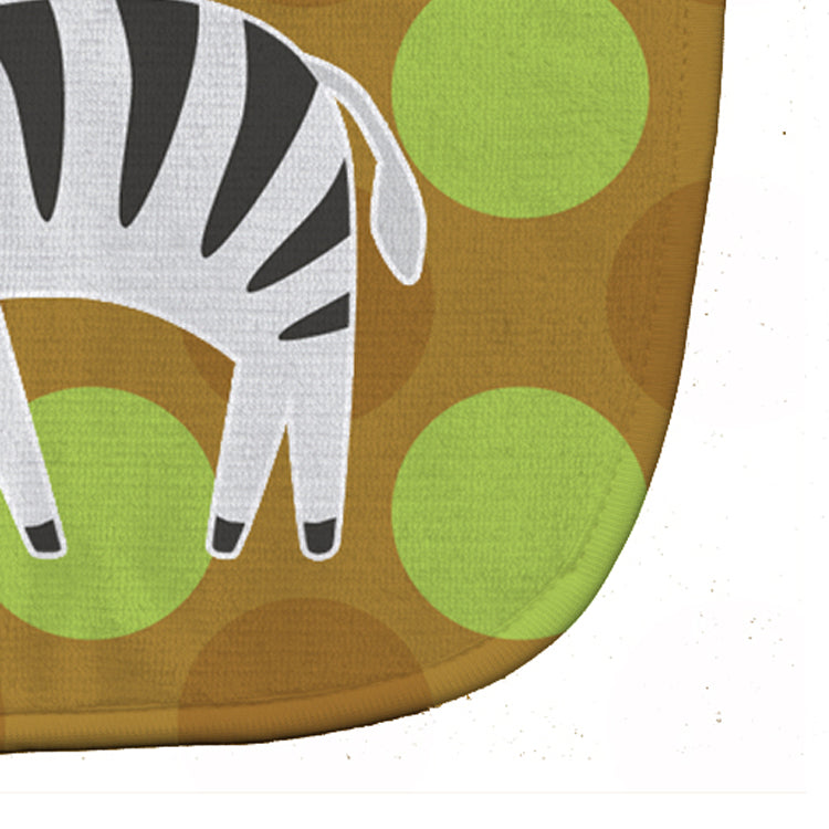 Zebra Baby Bib Easy-Clean Baby Bib Baby Feeding Accessory Baby Mealtime Essential, 10 x 13, Multicolor