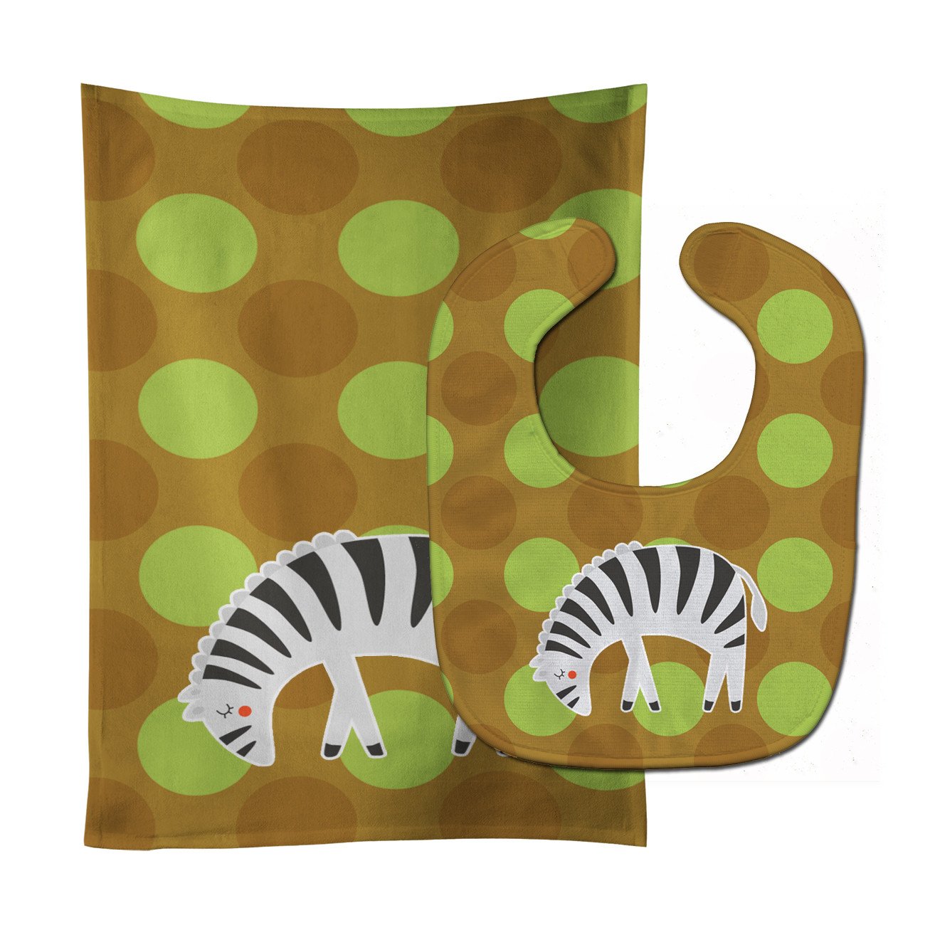 Zebra Baby Bib & Burp Cloth Easy-Clean Baby Bib Baby Feeding Accessory Baby Mealtime Essential