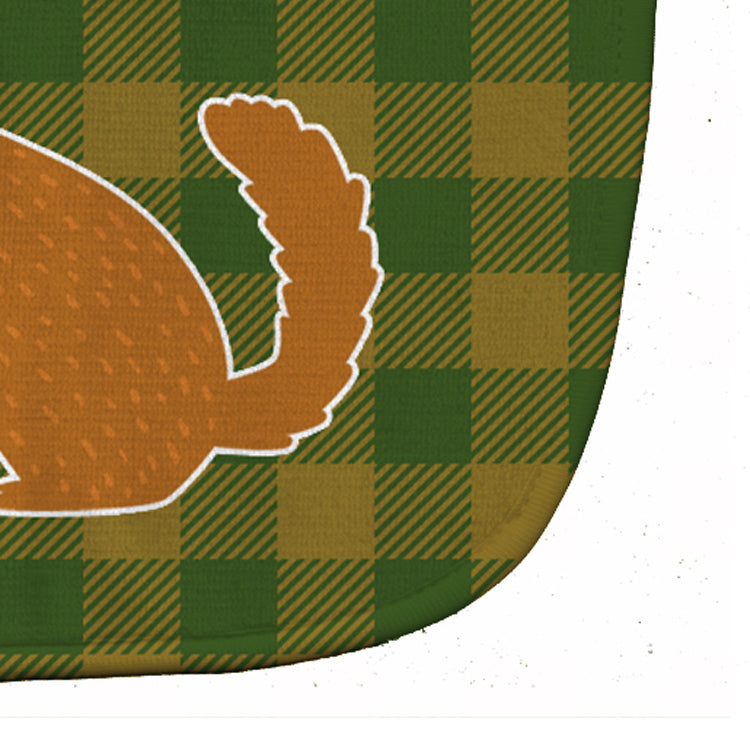 Brown Wolf Baby Bib Easy-Clean Baby Bib Baby Feeding Accessory Baby Mealtime Essential, 10 x 13, Multicolor