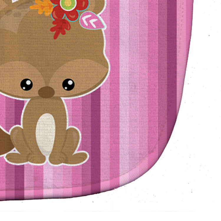Squirrel Baby Bib Easy-Clean Baby Bib Baby Feeding Accessory Baby Mealtime Essential, 10 x 13, Multicolor
