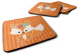Fox Foam Coasters Set of 4 Cup Coasters for Indoor Outdoor, Tabletop Protection, Anti Slip, Mouse pad Material