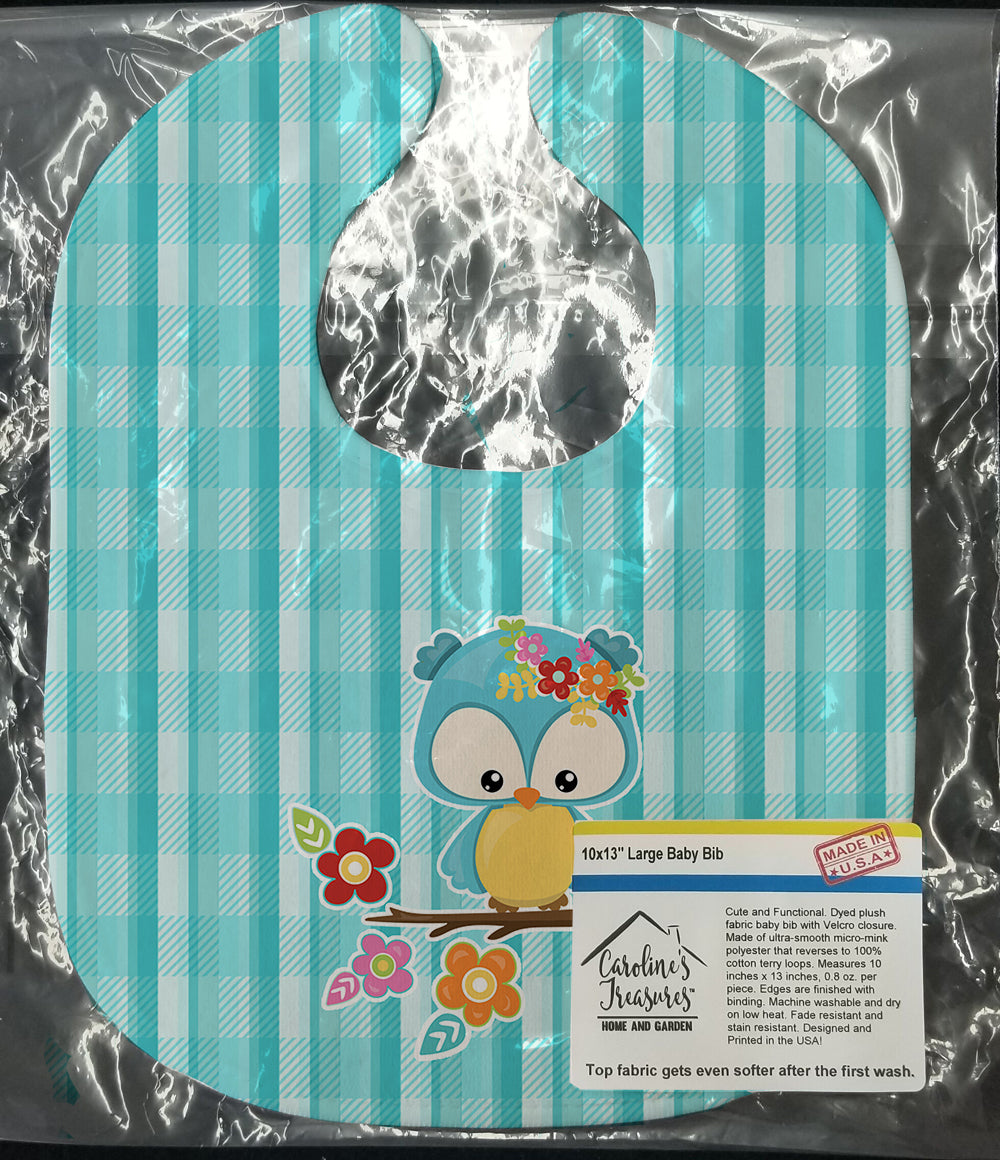 Blue Bird Baby Bib Easy-Clean Baby Bib Baby Feeding Accessory Baby Mealtime Essential, 10 x 13, Multicolor