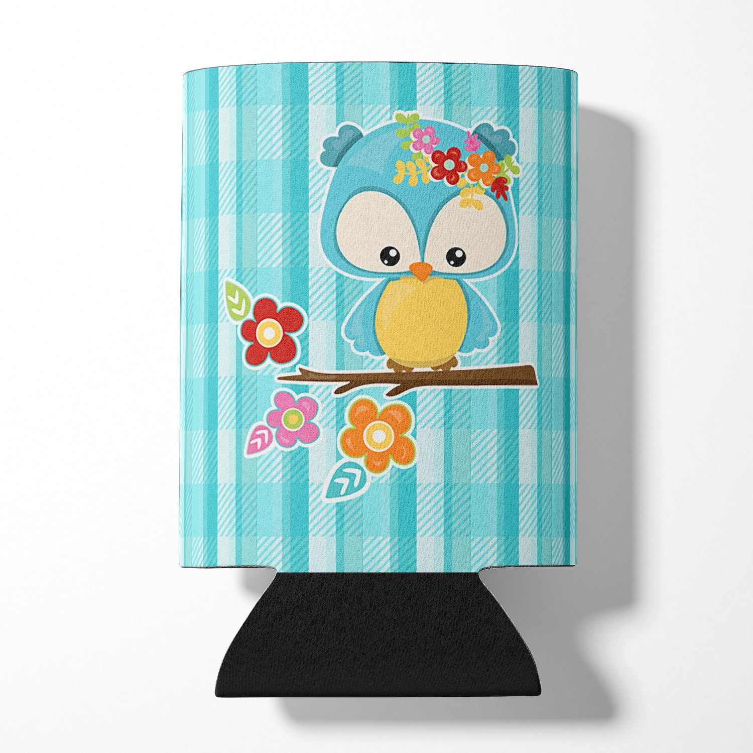 Blue Bird Can or Bottle Hugger Cooler Sleeve for Standard 12 oz Cans, Insulated Foam Beer & Soda Can Hugger Reusable