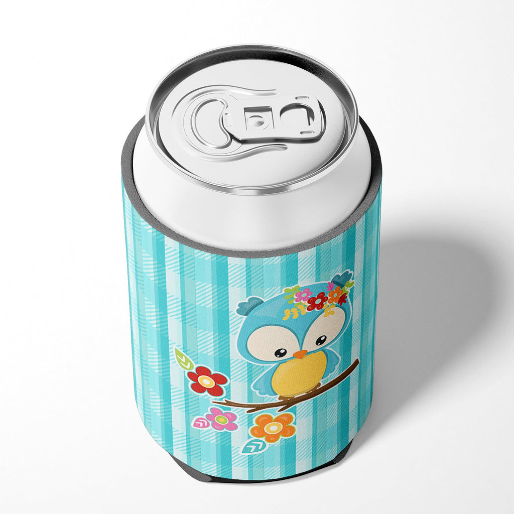 Blue Bird Can or Bottle Hugger Cooler Sleeve for Standard 12 oz Cans, Insulated Foam Beer & Soda Can Hugger Reusable