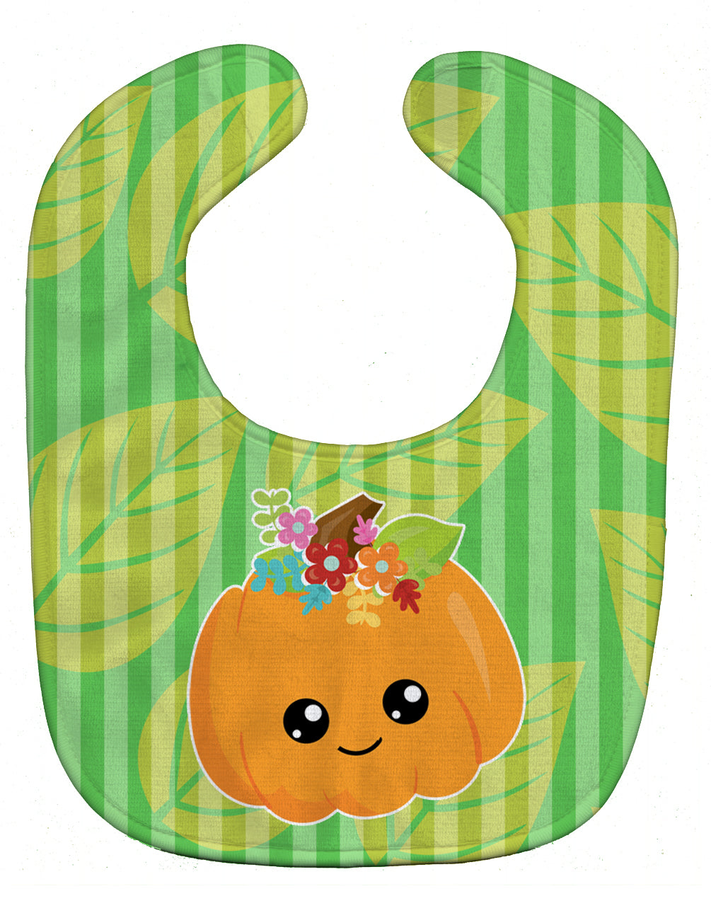 Pumpkin Fall Baby Bib Easy-Clean Baby Bib Baby Feeding Accessory Baby Mealtime Essential, 10 x 13, Multicolor