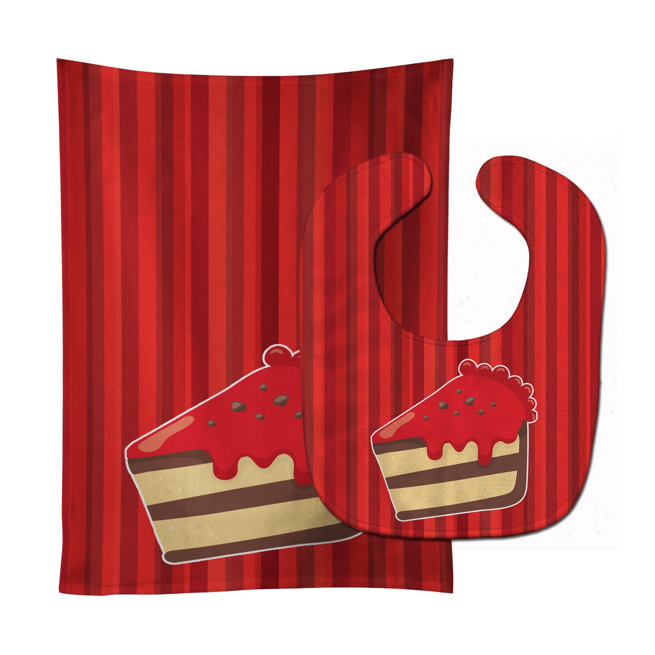 Christmas Cake Baby Bib & Burp Cloth Easy-Clean Baby Bib Baby Feeding Accessory Baby Mealtime Essential