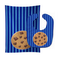 Cookie Monster Baby Bib & Burp Cloth Easy-Clean Baby Bib Baby Feeding Accessory Baby Mealtime Essential