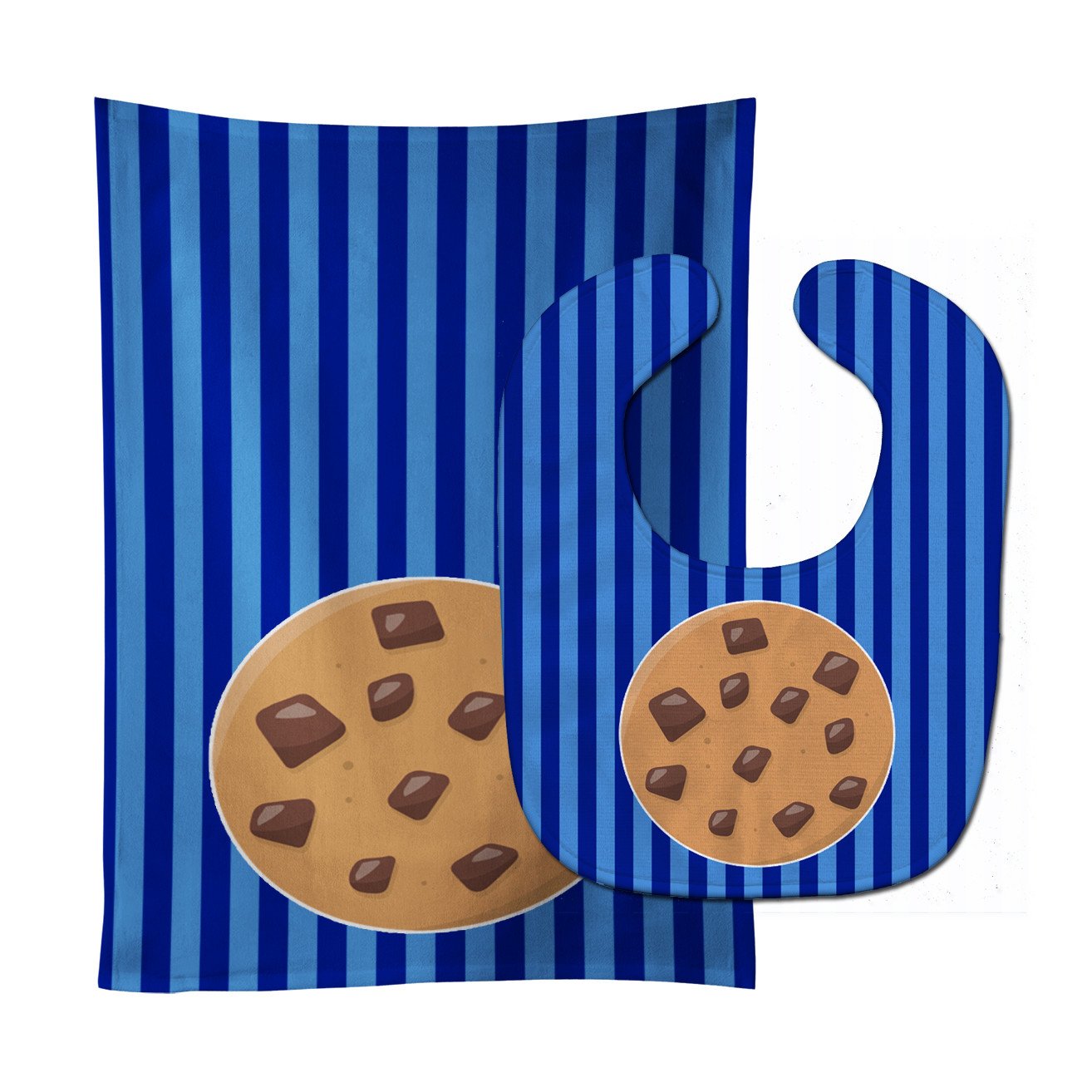 Cookie Monster Baby Bib & Burp Cloth Easy-Clean Baby Bib Baby Feeding Accessory Baby Mealtime Essential